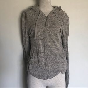 Light grey zip up jacket